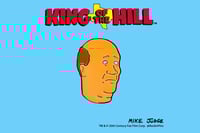 King of the Hill - Bill Dauterive Head Enamel Pin