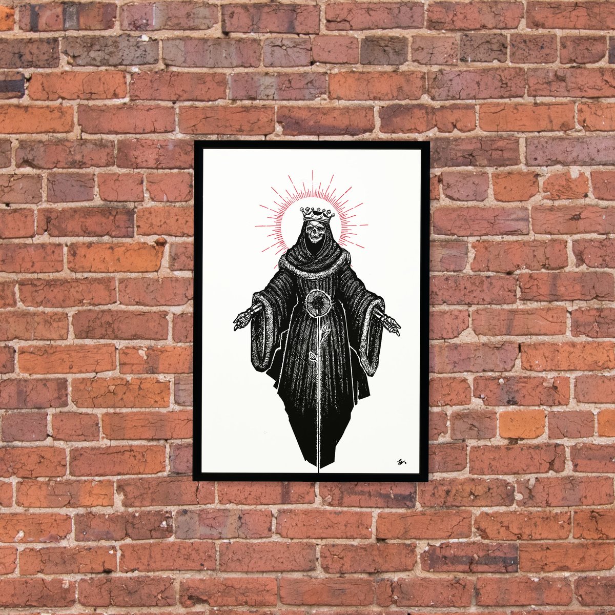 king_wands_designer_tarot_Wall