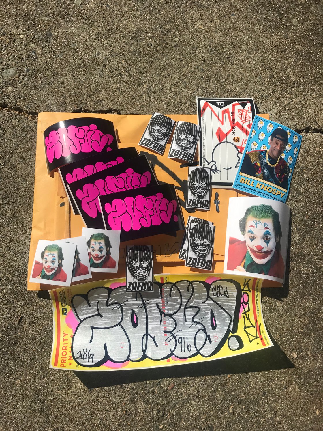 Image of Zofud Mystery Sticker Pack