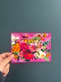 Image 2 of Hot Pink Floral Print