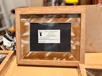 Image 3 of Cow Hide Photo Frame