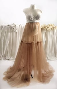 Image 1 of Photography set Georgina - size M - camel | maternity photo props