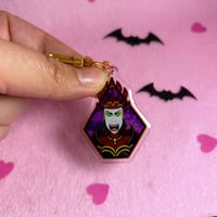 Image 2 of 1.5 Inch Acrylic S4 Hexadecimal Key Chain