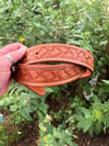 Natural Leather Belt Custom Slot