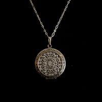 Image 1 of THE BABY’S BREATH FLORAL LOCKET