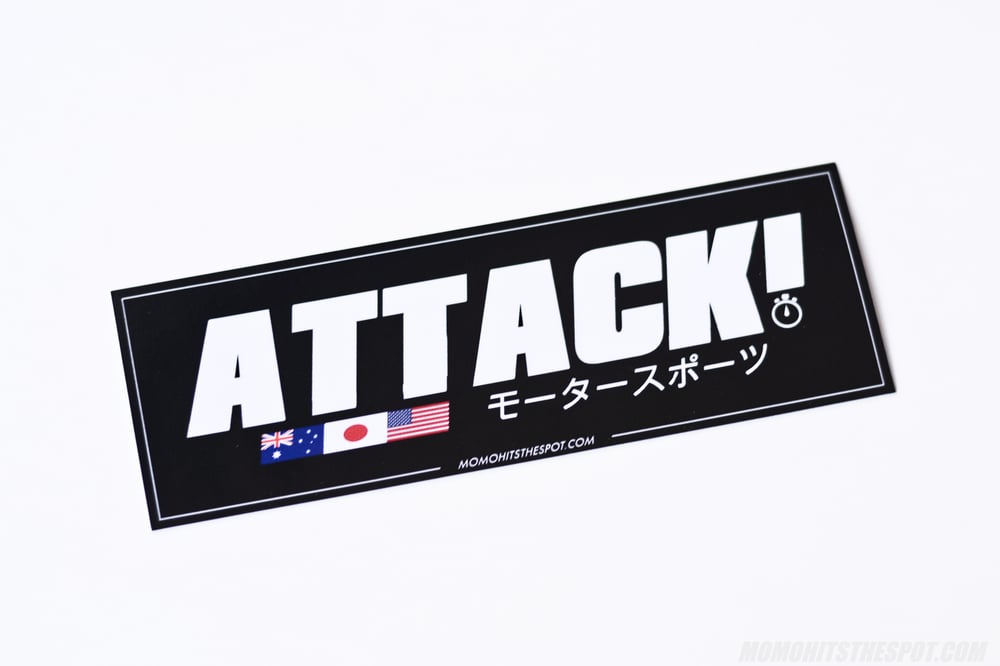 Image of ATTACK! Motorsports Box Decal