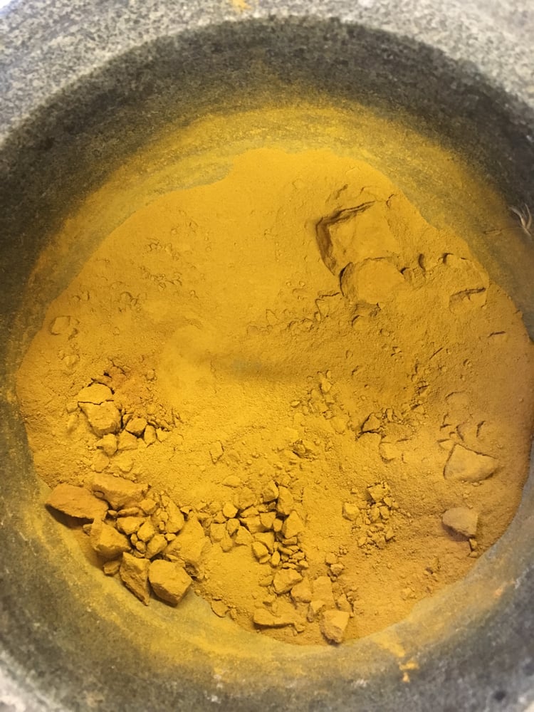 Image of merthyr ochre powder 