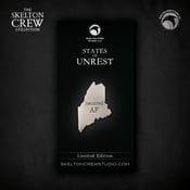 Image of The Skelton Crew Collection: States of Unrest Maine Haunted AF pin! 