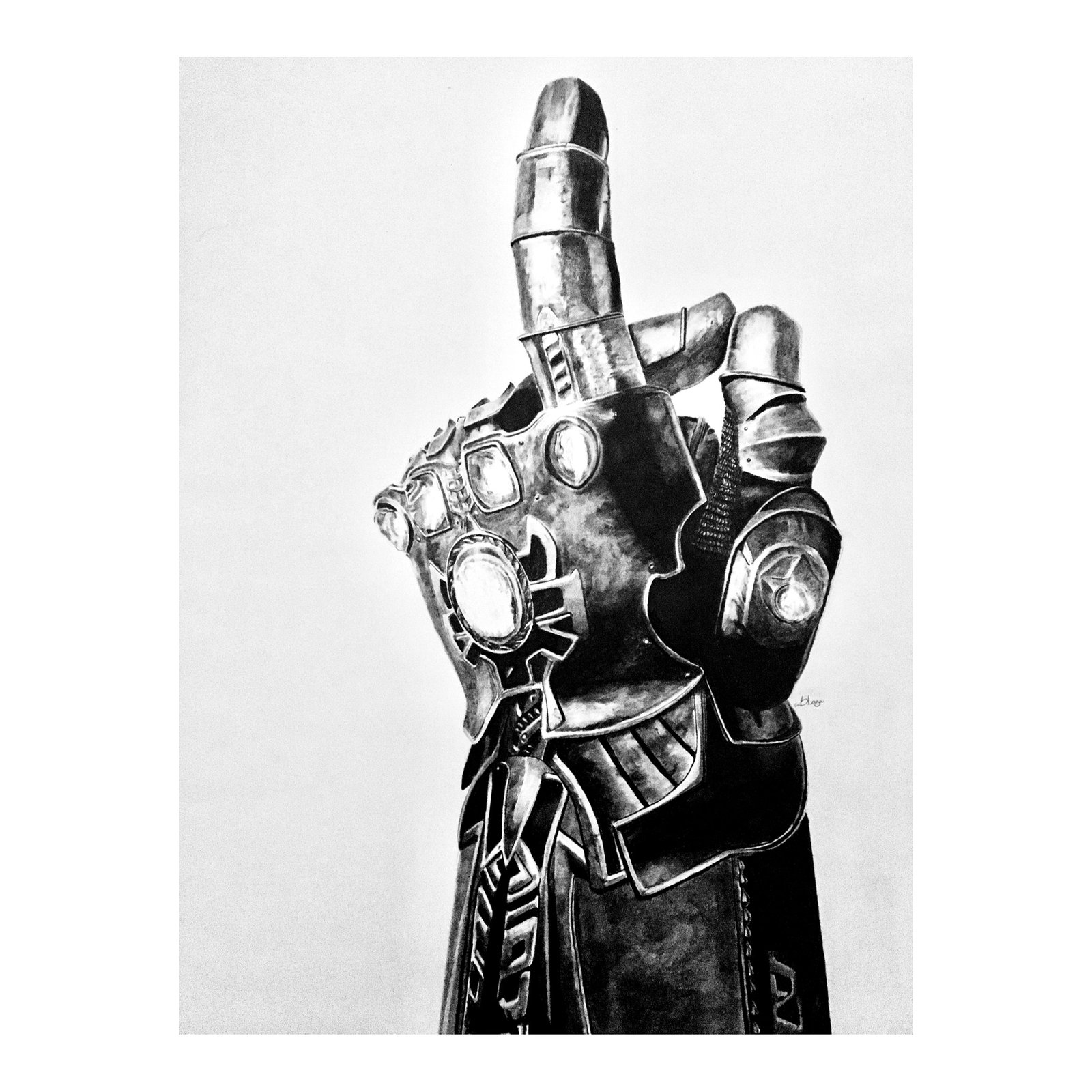 How to Draw the Infinity Gauntlet from the Avengers - Really Easy Drawing  Tutorial