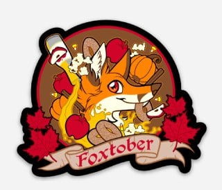 Image of Foxtober Sticker