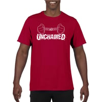 Image 2 of Unchained Red and White Shirt