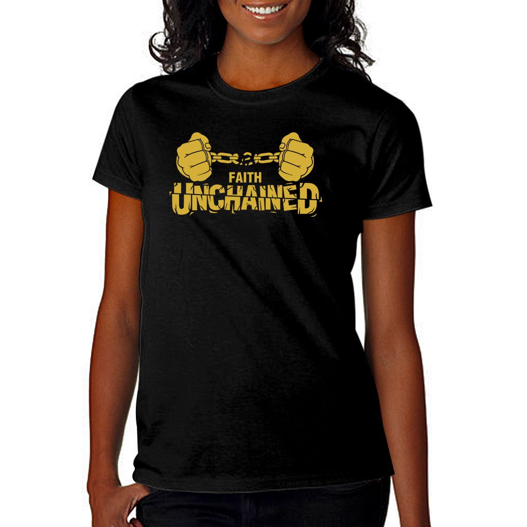 Image of Faith Unchained Black and Gold