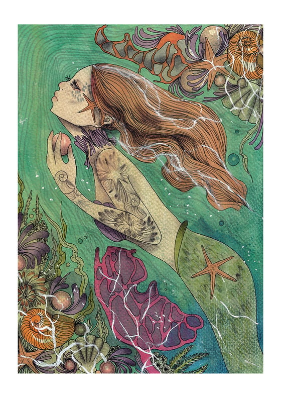 Image of Little mermaid  print 