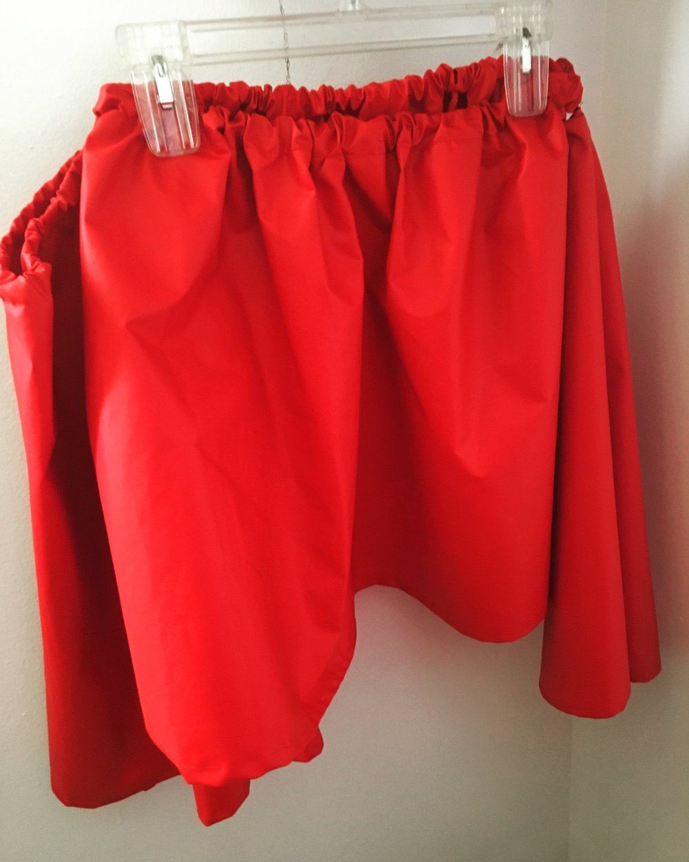 Image of Fire Red bell sleeve top