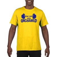 Image 1 of Faith Unchained Yellow and Blue 