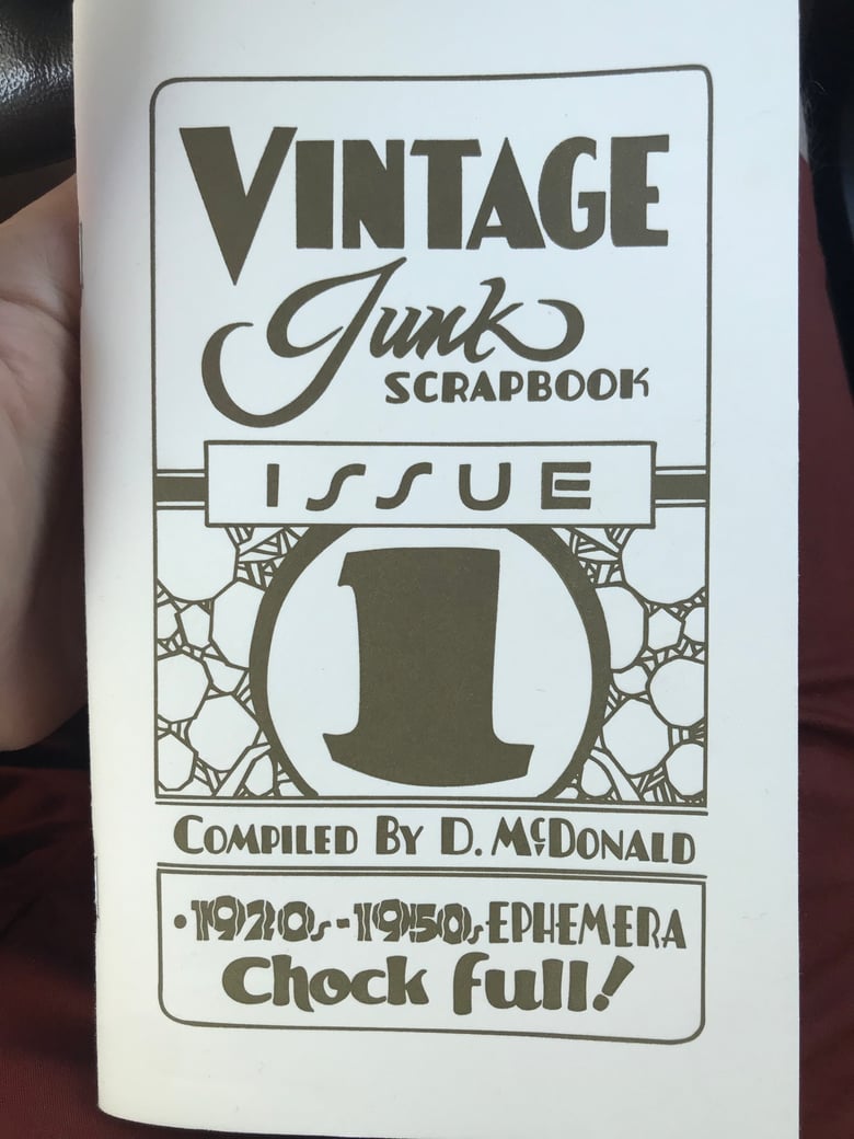 Image of Vintage Junk Scrapbook Issue 1