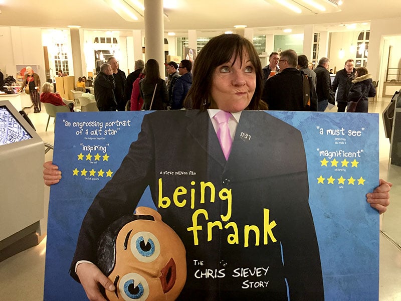 Image of Being Frank Cinema Poster