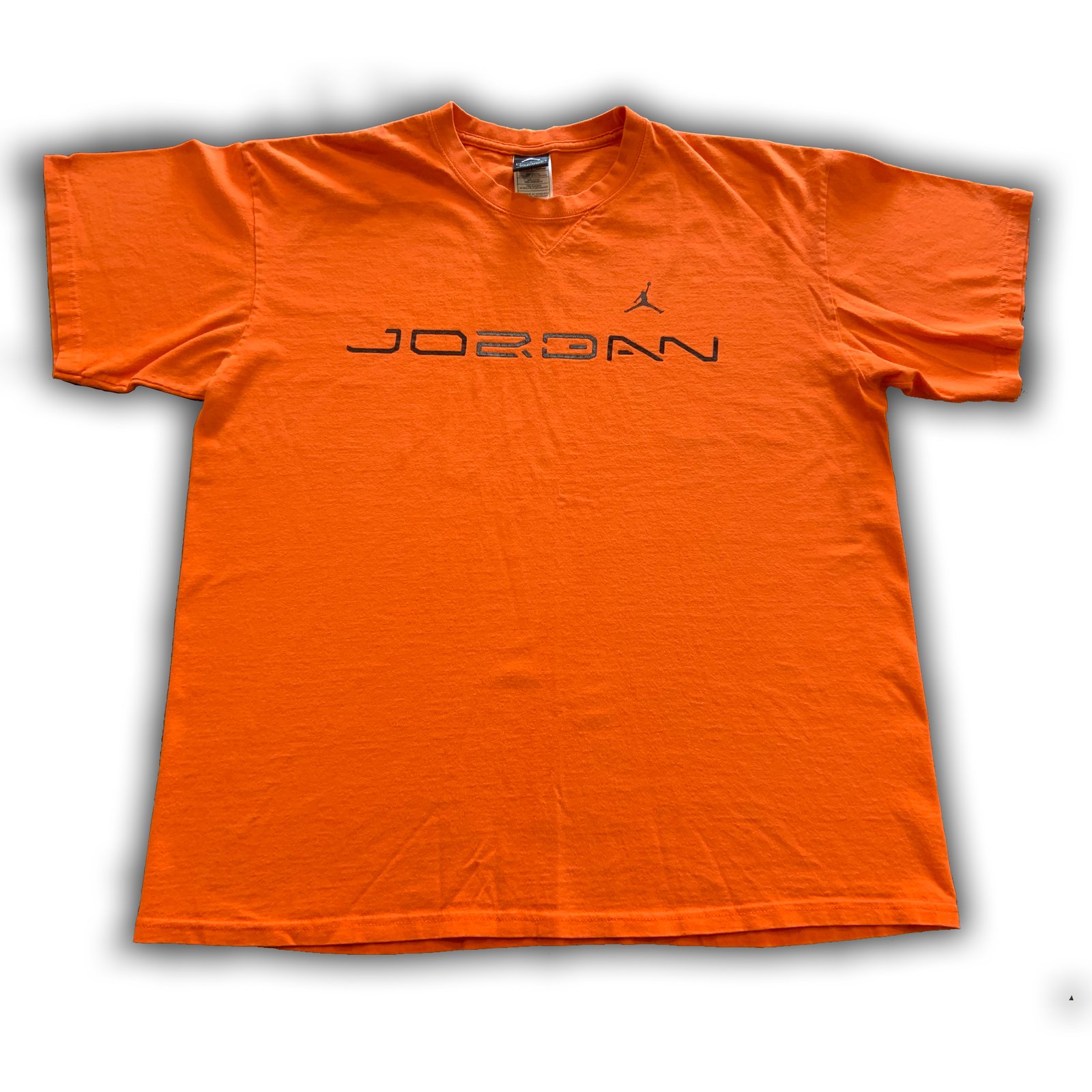 orange jordan shirt