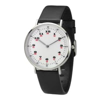 Nameless Classic 12/24 index Watch - Free shipping worldwide