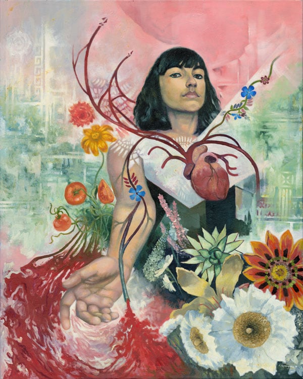 Image of 'La Inmigrante' Art Print