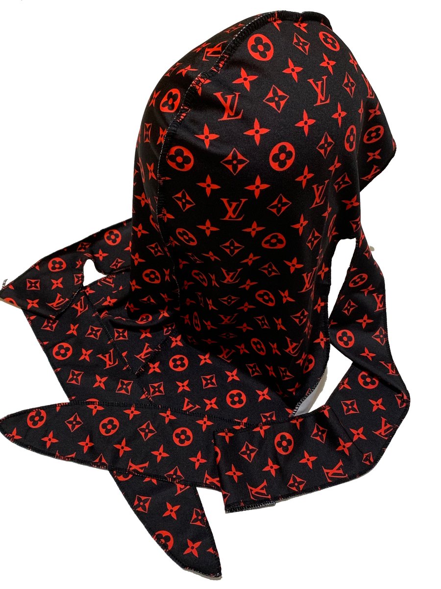 Designer Bonnets for Sale  Silky Black Chanel Bonnet by Wave Pro