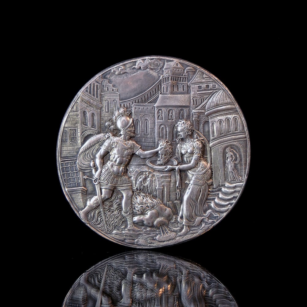 Image of A Silver relief of Salome and the Beheading of John the Baptist
