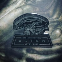 Image 2 of Alien pin badge (UK only)
