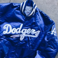 Image 2 of Original Early 90’s Starter Los Angeles Dodgers Satin Jacket.