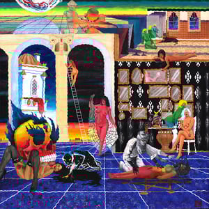 Image of Sunset chokeout print 