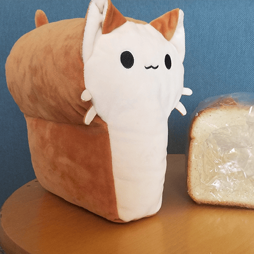 Cat Bread pillow Hashtag Collectibles catbread