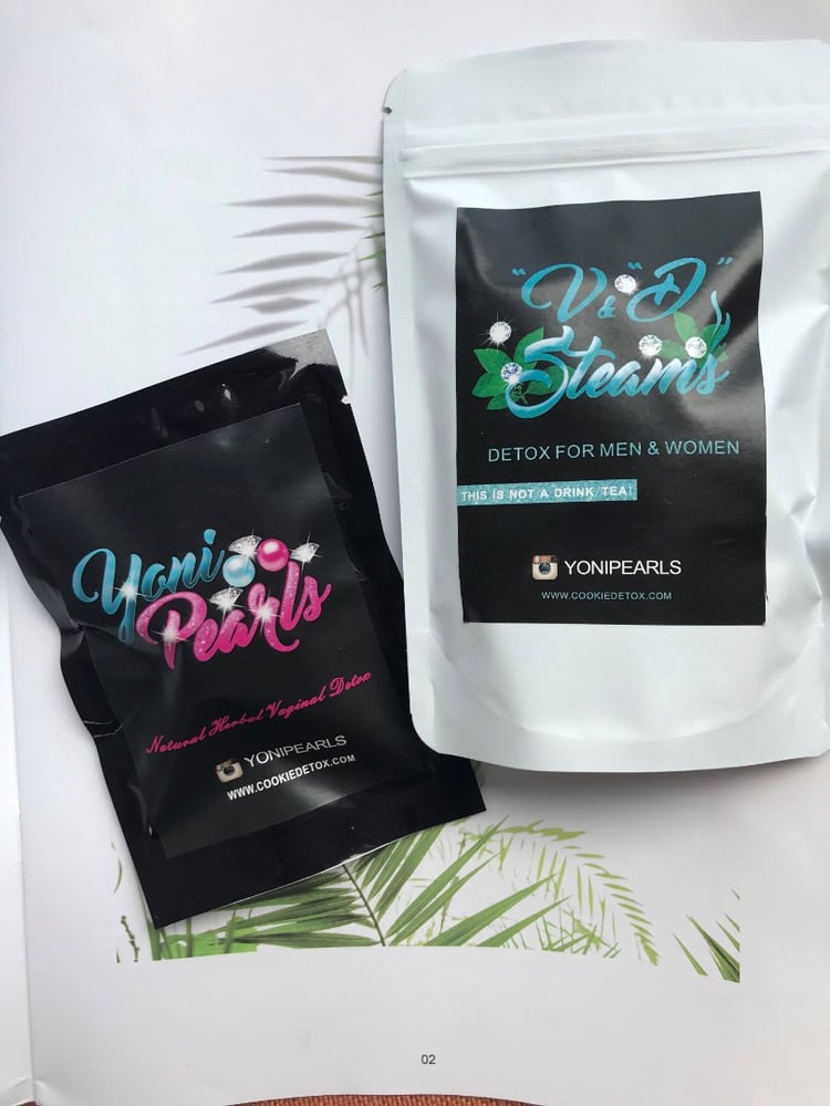 3 pearl kit and v and d steam combo / Yoni Pearls