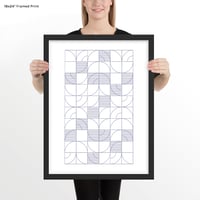Image 4 of Geometric Harvest Art Print