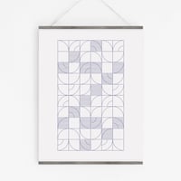 Image 2 of Geometric Harvest Art Print