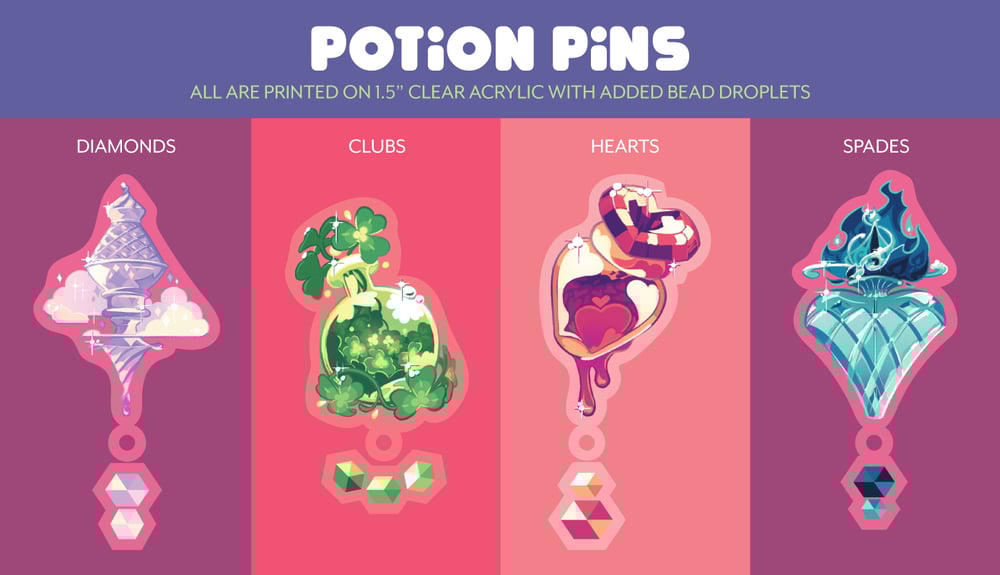 Image of Potion Pins