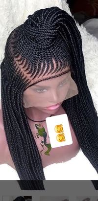 Full lace braided wig 
