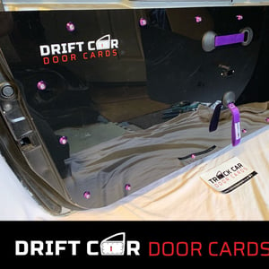 Image of Nissan S13 Drift Car Door Cards - New handle design