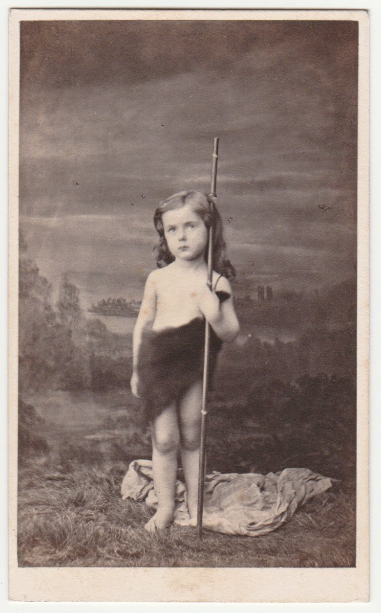 Image of Alophe, ancienne Maison Le Gray: artist study of a child, ca. 1870