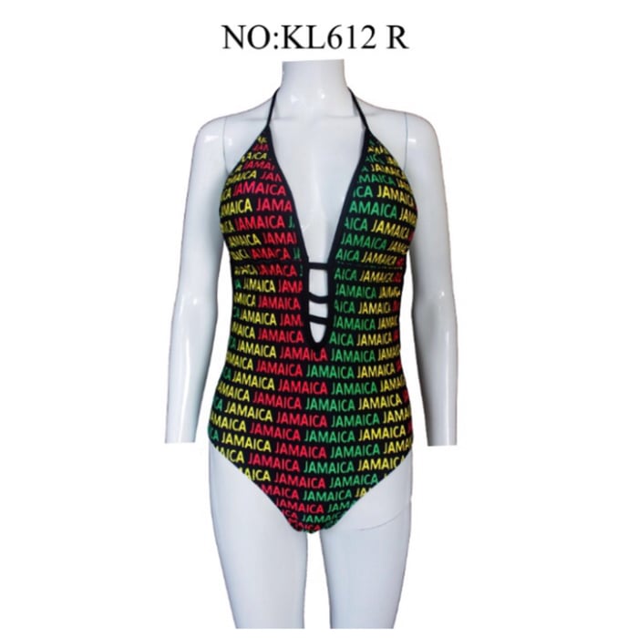 Jamaican flag Monokini Everything Jamaica