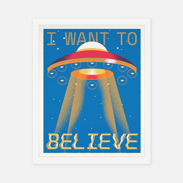 I WANT TO BELIEVE - Sorry.