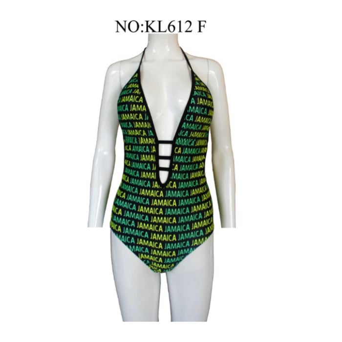 Jamaican flag Monokini Everything Jamaica