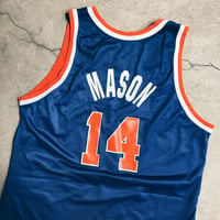 Image 2 of Original 90’s Champion NY Knicks Anthony Mason Jersey.