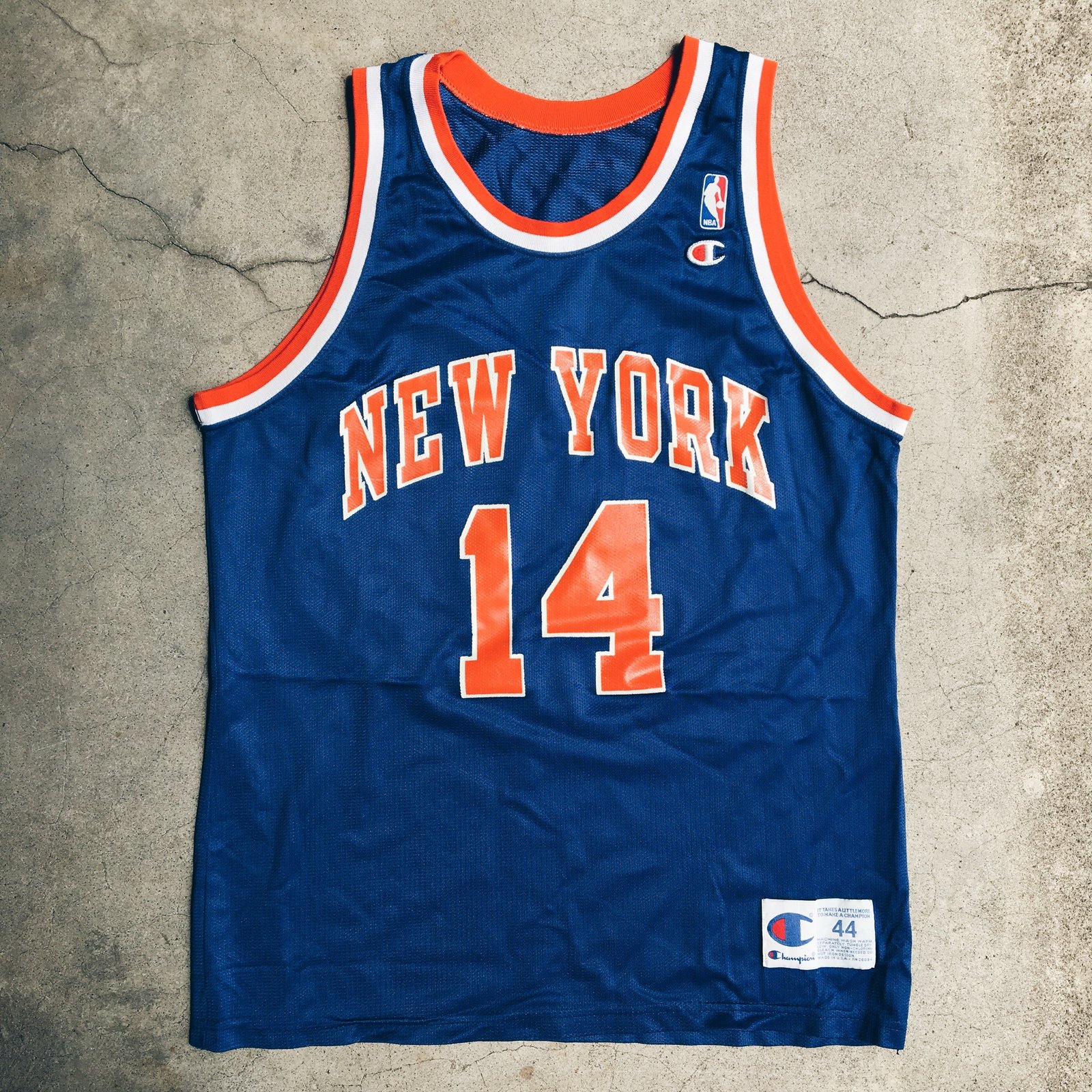 Champion NY Knicks Anthony Mason Jersey 