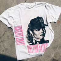 Image 1 of Original 1990 Janet Jackson Rythm Nation Tour Tee.