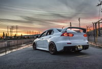 Evo X Sunset