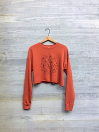 Image of Pumpkin Patch Cropped Sweatshirt