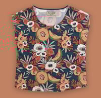 Blouse - Cantaloupe Blooms