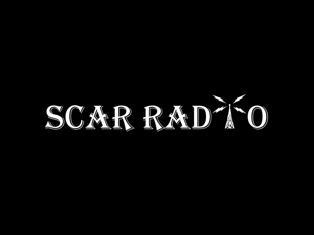 Image of Scar Radio logo T-shirts