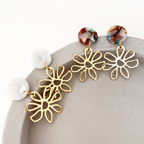 Image of Flower Power Dangles