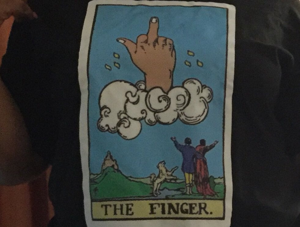 The Finger Tarot T-Shirt