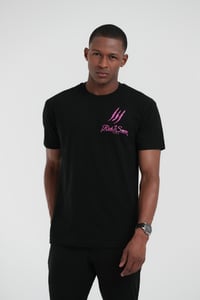 TEE SHIRT LA BETE NOIR/MAGENTA